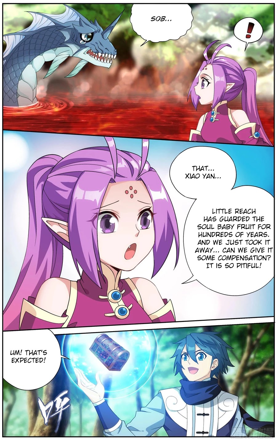 Doupo Cangqiong Chapter 309 page 19 - Chapter 309: The Illusion of the Soul Baby Fruit