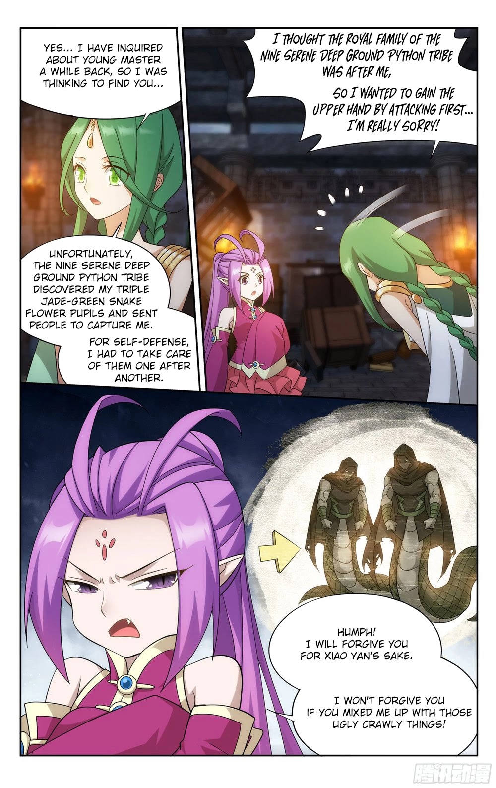 Doupo Cangqiong Chapter 314 page 11 - Chapter 314: Meeting Qing Lin