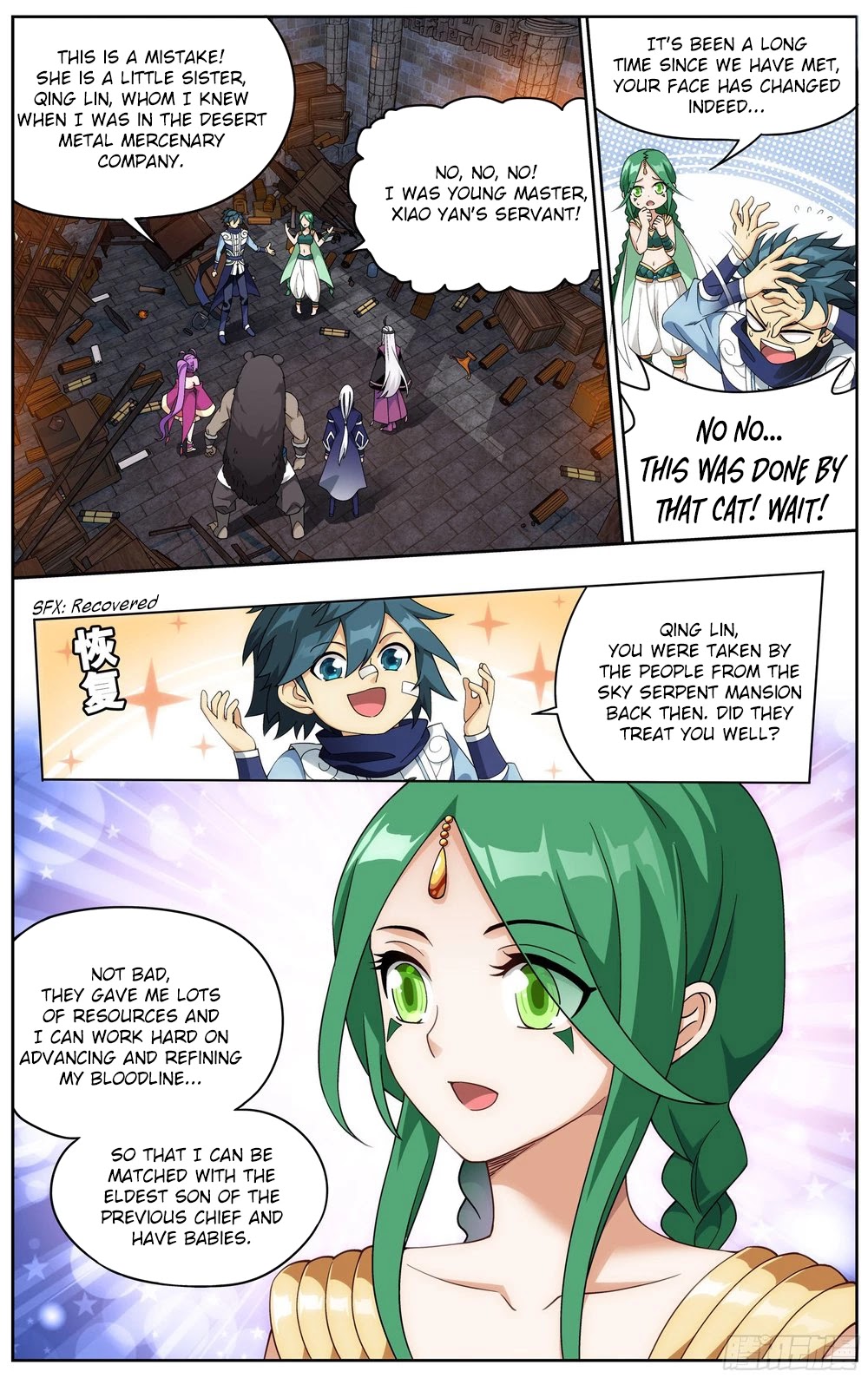 Doupo Cangqiong Chapter 314 page 8 - Chapter 314: Meeting Qing Lin