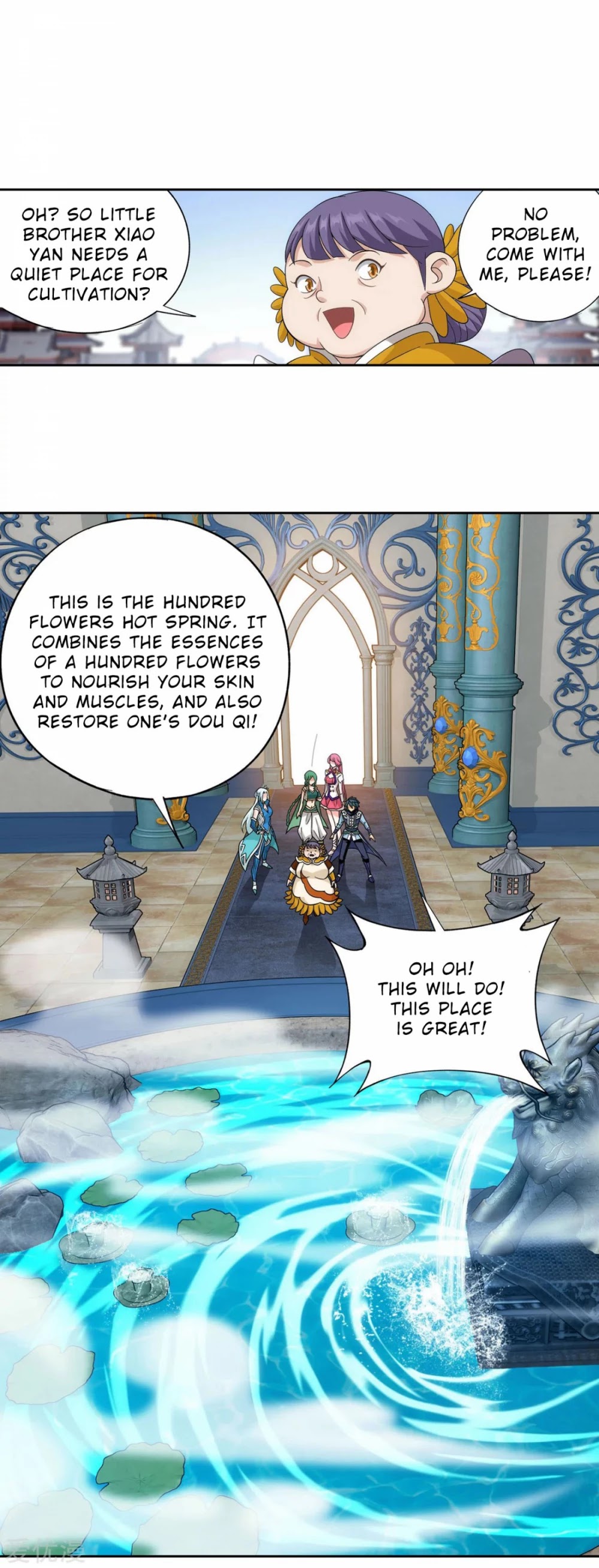 Doupo Cangqiong Chapter 328 page 14 - Chapter 328: Flower Sect's Training Grounds