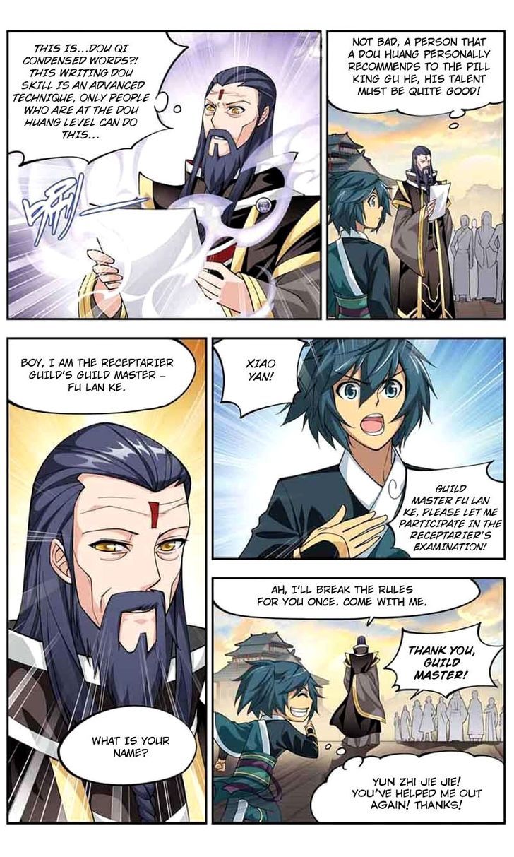 Doupo Cangqiong Chapter 35 page 11 - Chapter 35 : Receptarier Guild