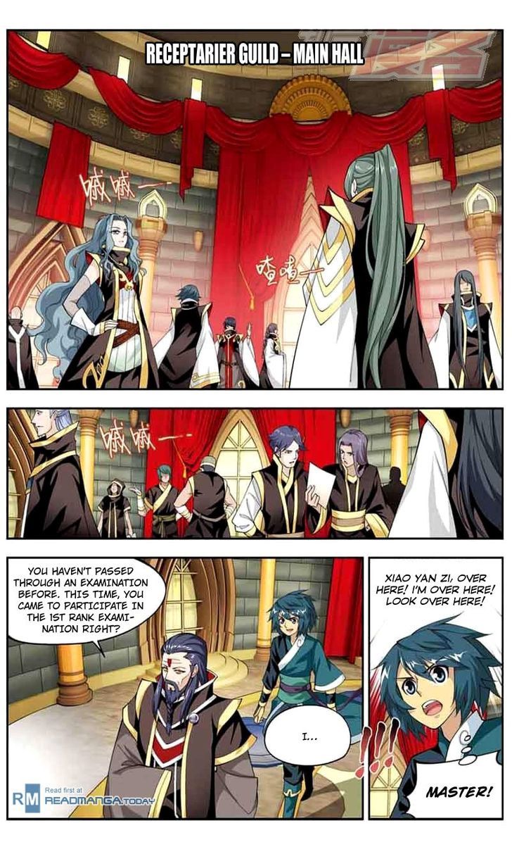 Doupo Cangqiong Chapter 35 page 12 - Chapter 35 : Receptarier Guild