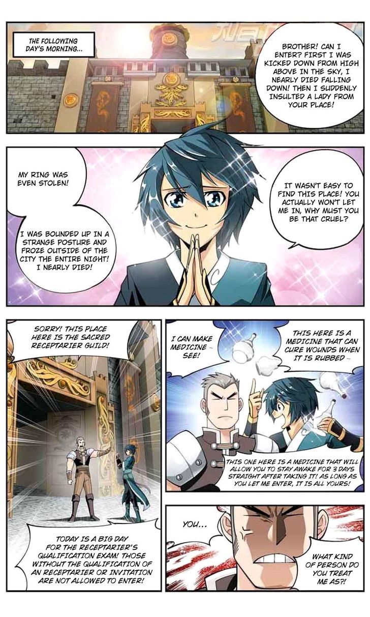 Doupo Cangqiong Chapter 35 page 8 - Chapter 35 : Receptarier Guild