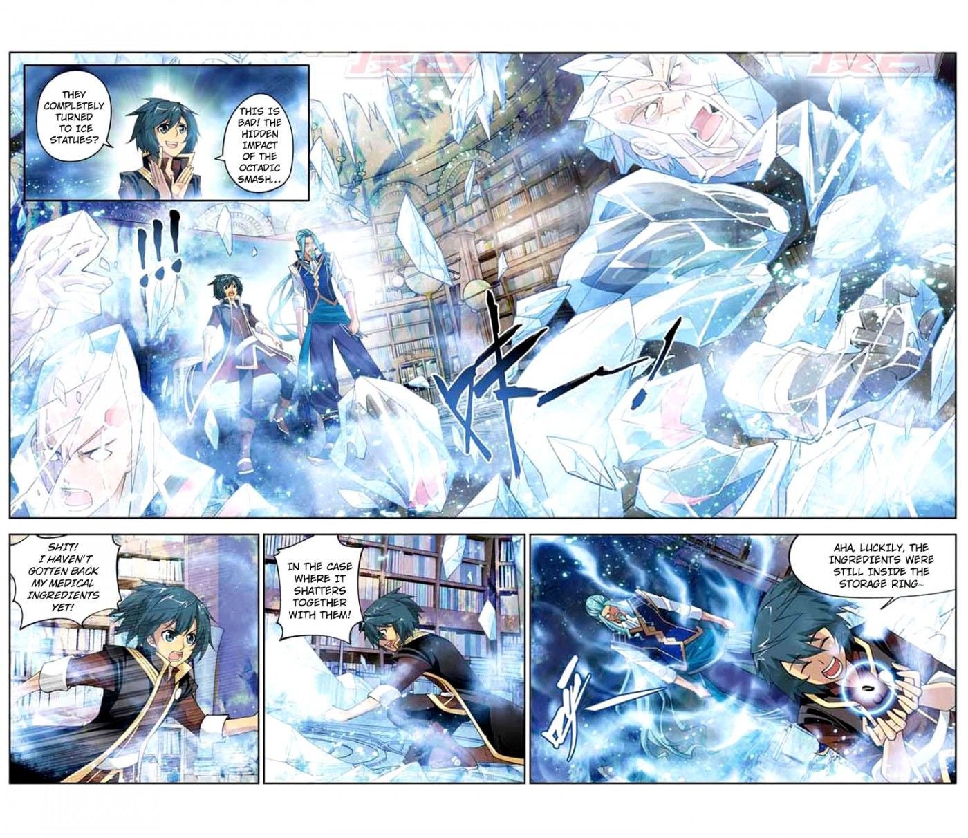 Doupo Cangqiong Chapter 38 page 22 - Chapter 38 : Ice Emepror Hai Po Dong