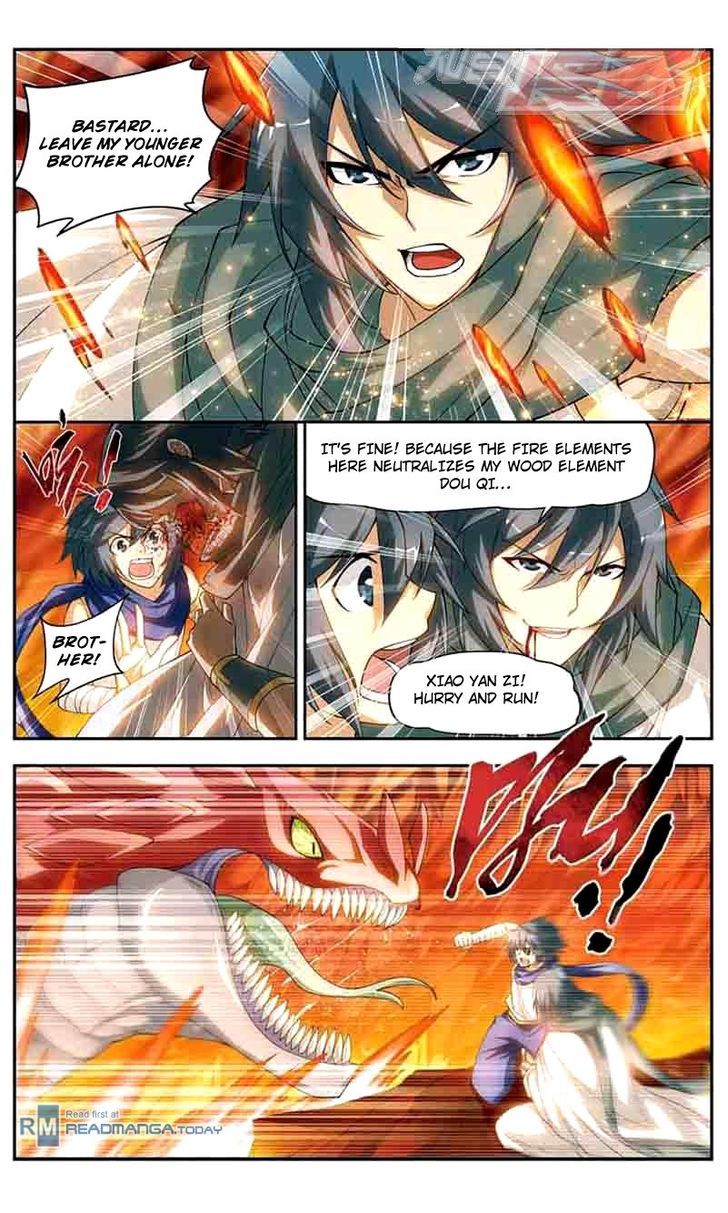 Doupo Cangqiong Chapter 43 page 10 - Chapter 43 : Jade Smake Three Flower Pupil