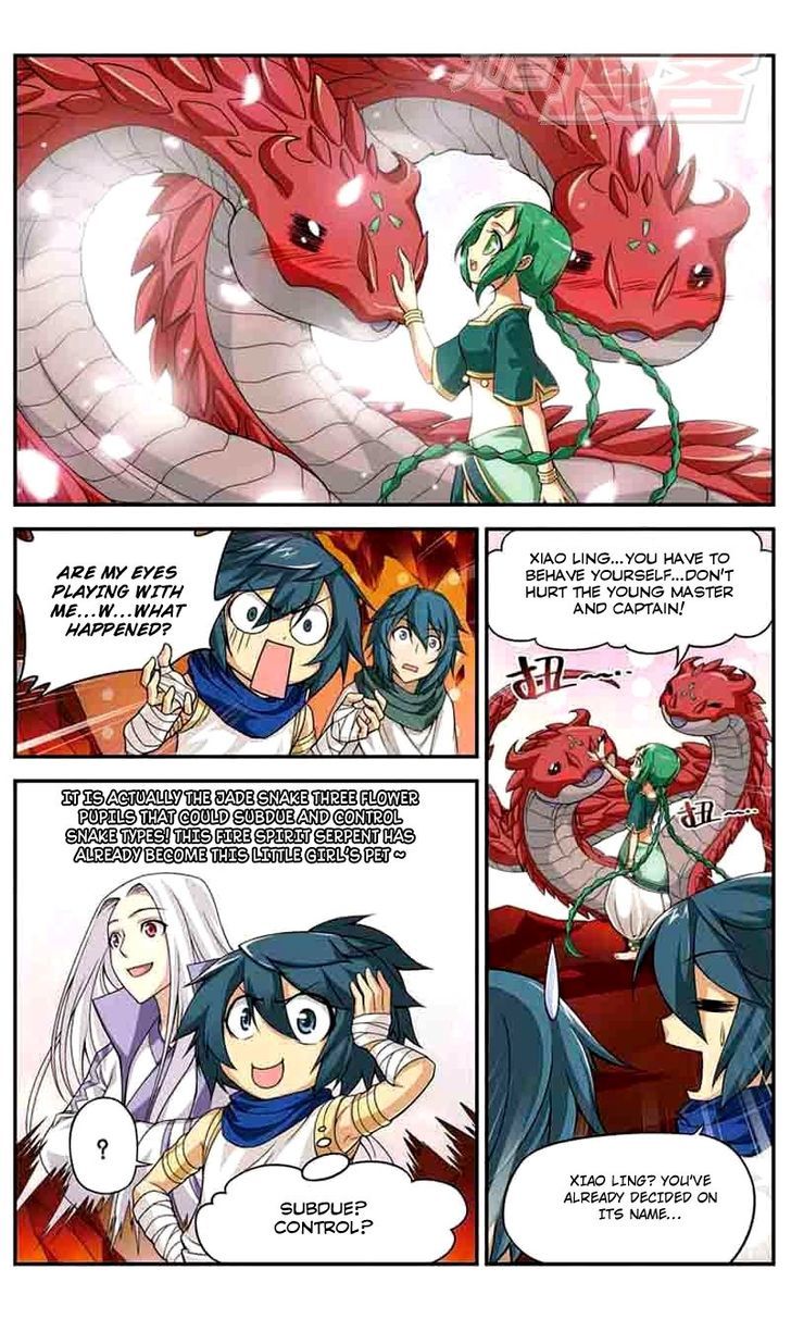 Doupo Cangqiong Chapter 43 page 15 - Chapter 43 : Jade Smake Three Flower Pupil