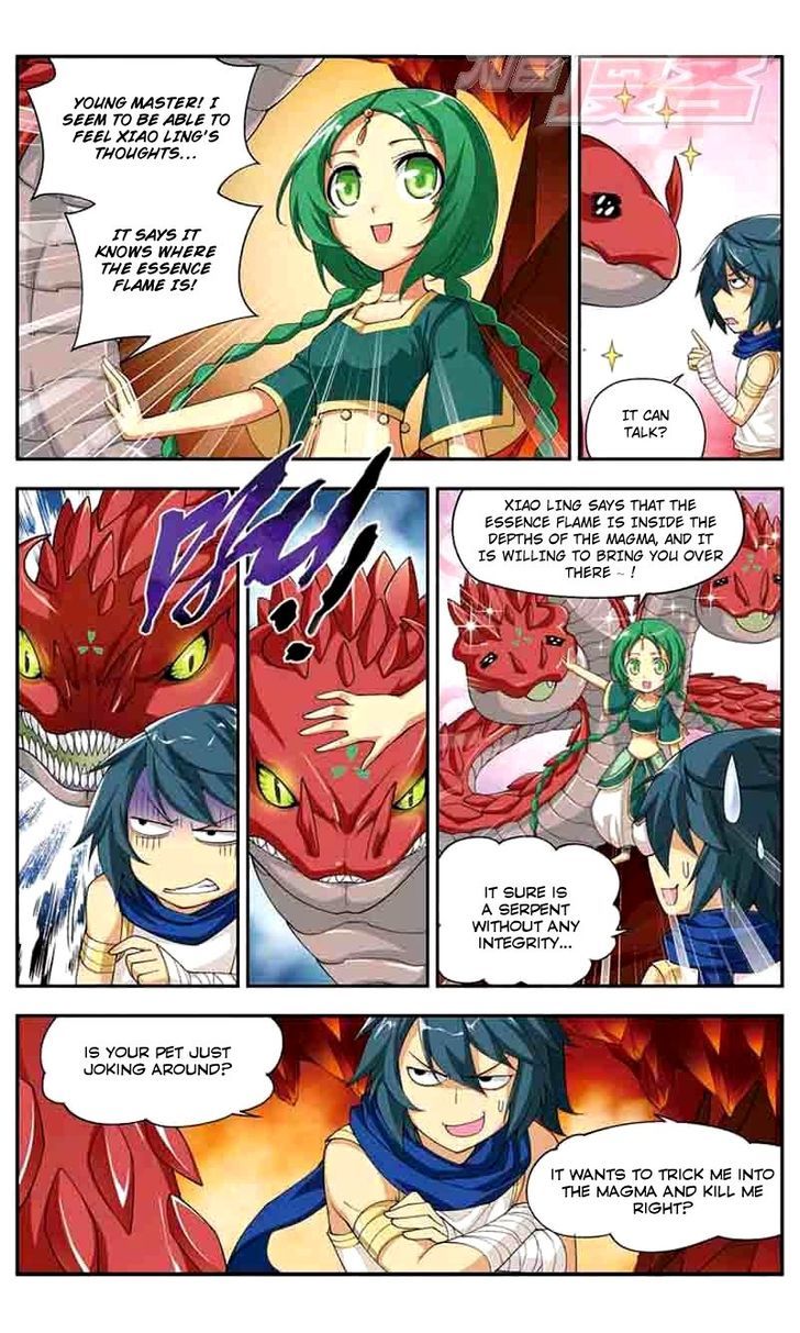 Doupo Cangqiong Chapter 43 page 16 - Chapter 43 : Jade Smake Three Flower Pupil