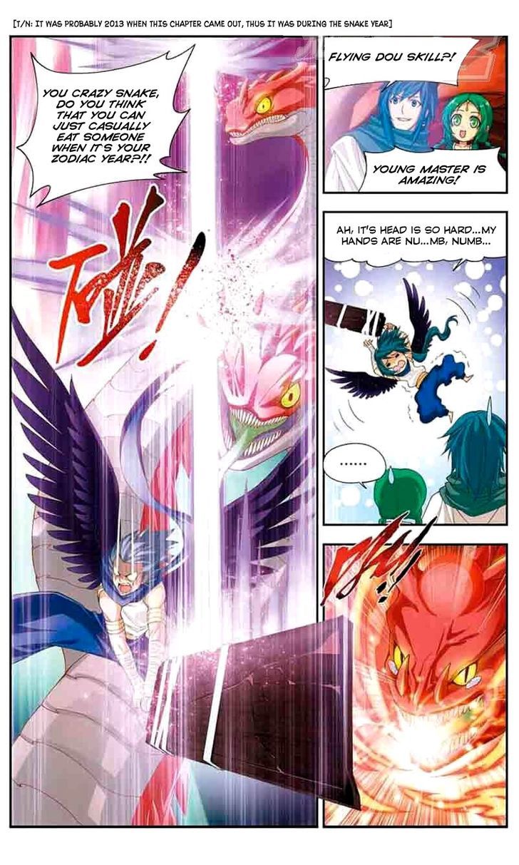Doupo Cangqiong Chapter 43 page 5 - Chapter 43 : Jade Smake Three Flower Pupil