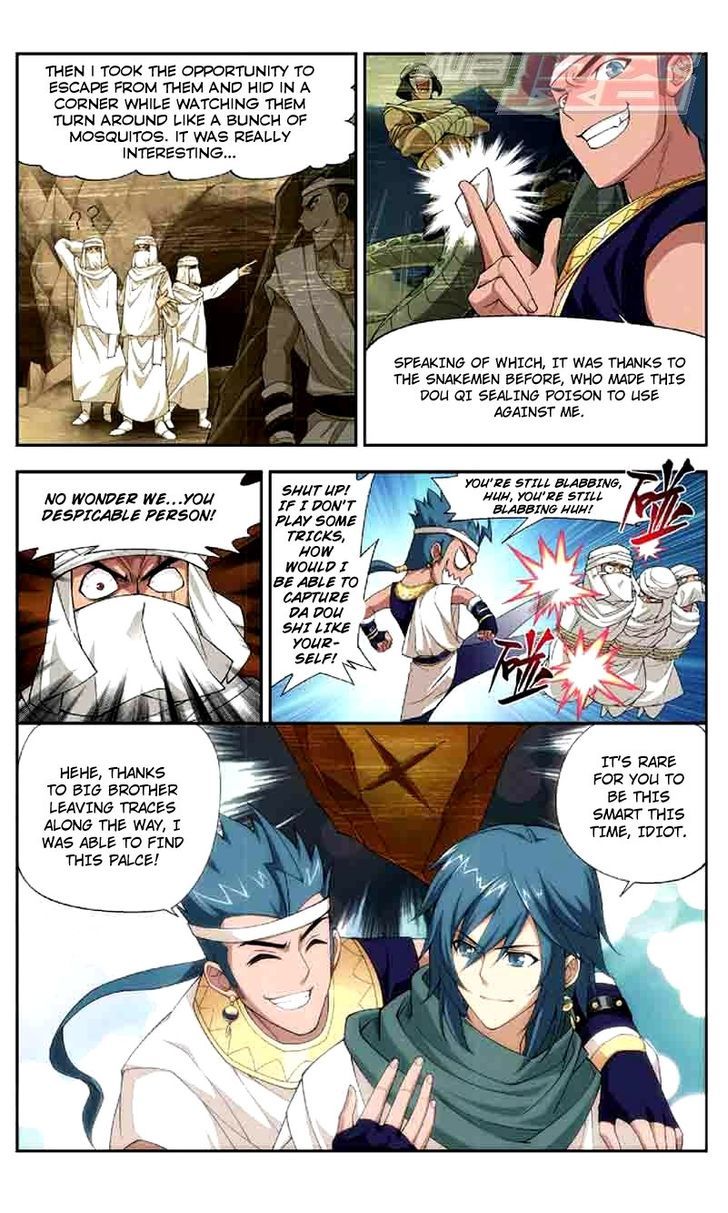 Doupo Cangqiong Chapter 44 page 10 - Chapter 44 : Blue Lotus Geocentric Flame