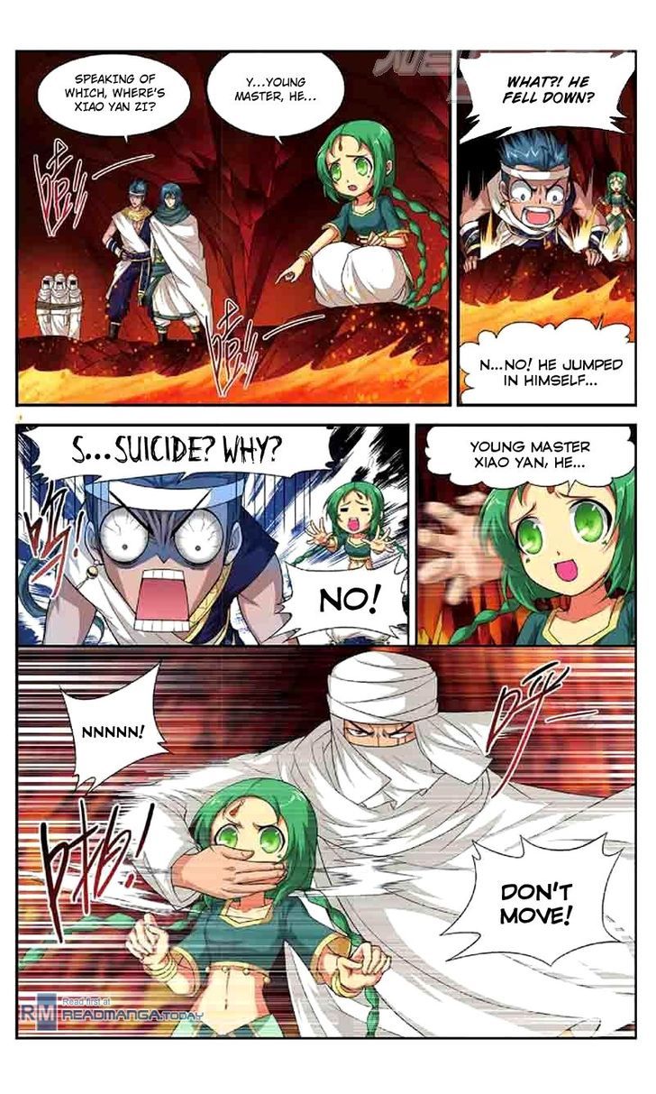 Doupo Cangqiong Chapter 44 page 11 - Chapter 44 : Blue Lotus Geocentric Flame