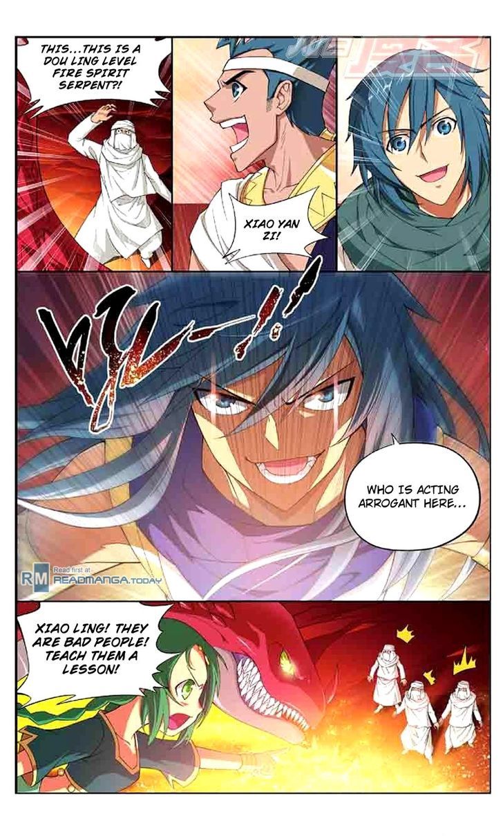 Doupo Cangqiong Chapter 44 page 14 - Chapter 44 : Blue Lotus Geocentric Flame