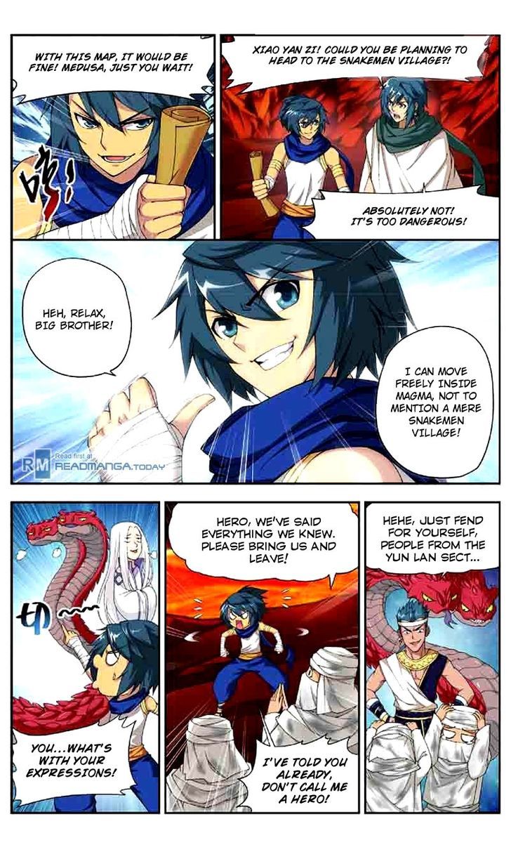 Doupo Cangqiong Chapter 44 page 18 - Chapter 44 : Blue Lotus Geocentric Flame