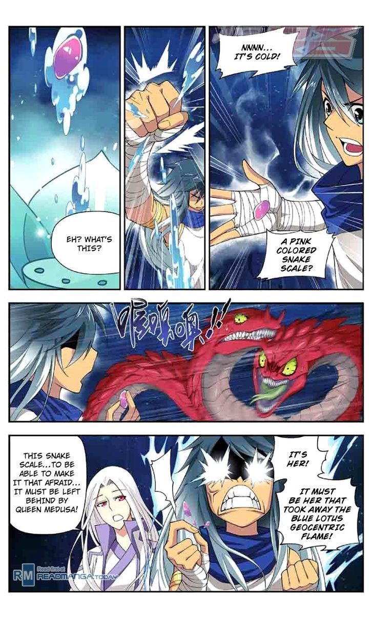 Doupo Cangqiong Chapter 44 page 5 - Chapter 44 : Blue Lotus Geocentric Flame
