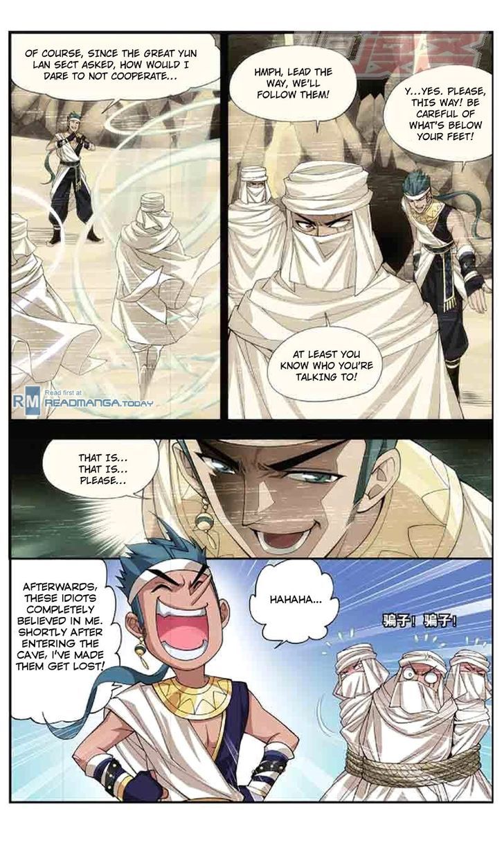 Doupo Cangqiong Chapter 44 page 9 - Chapter 44 : Blue Lotus Geocentric Flame