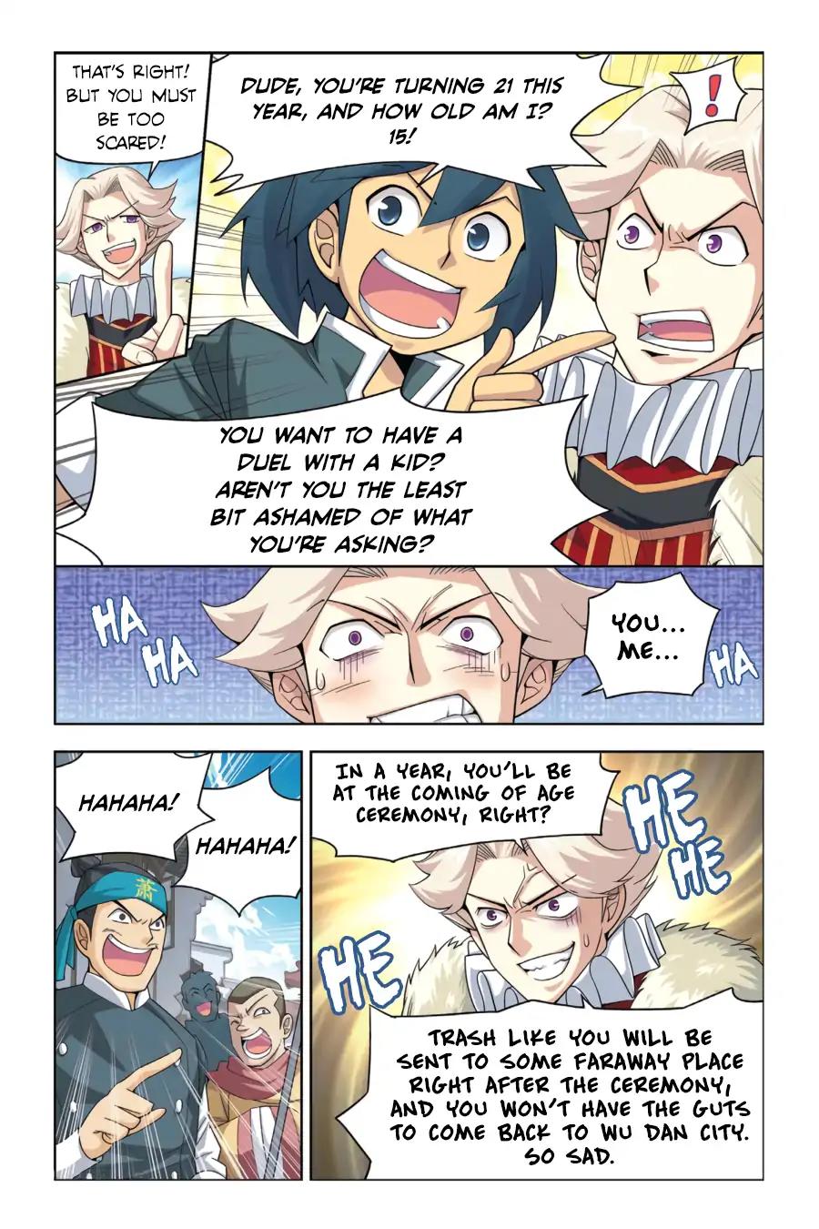 Doupo Cangqiong Chapter 5 page 12 - Chapter 5: Conflict