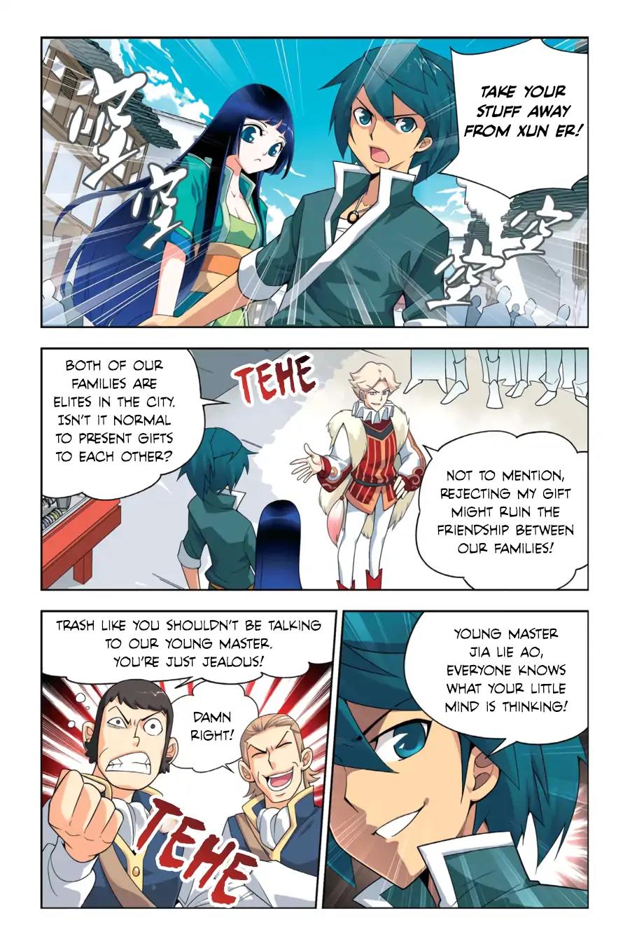 Doupo Cangqiong Chapter 5 page 3 - Chapter 5: Conflict