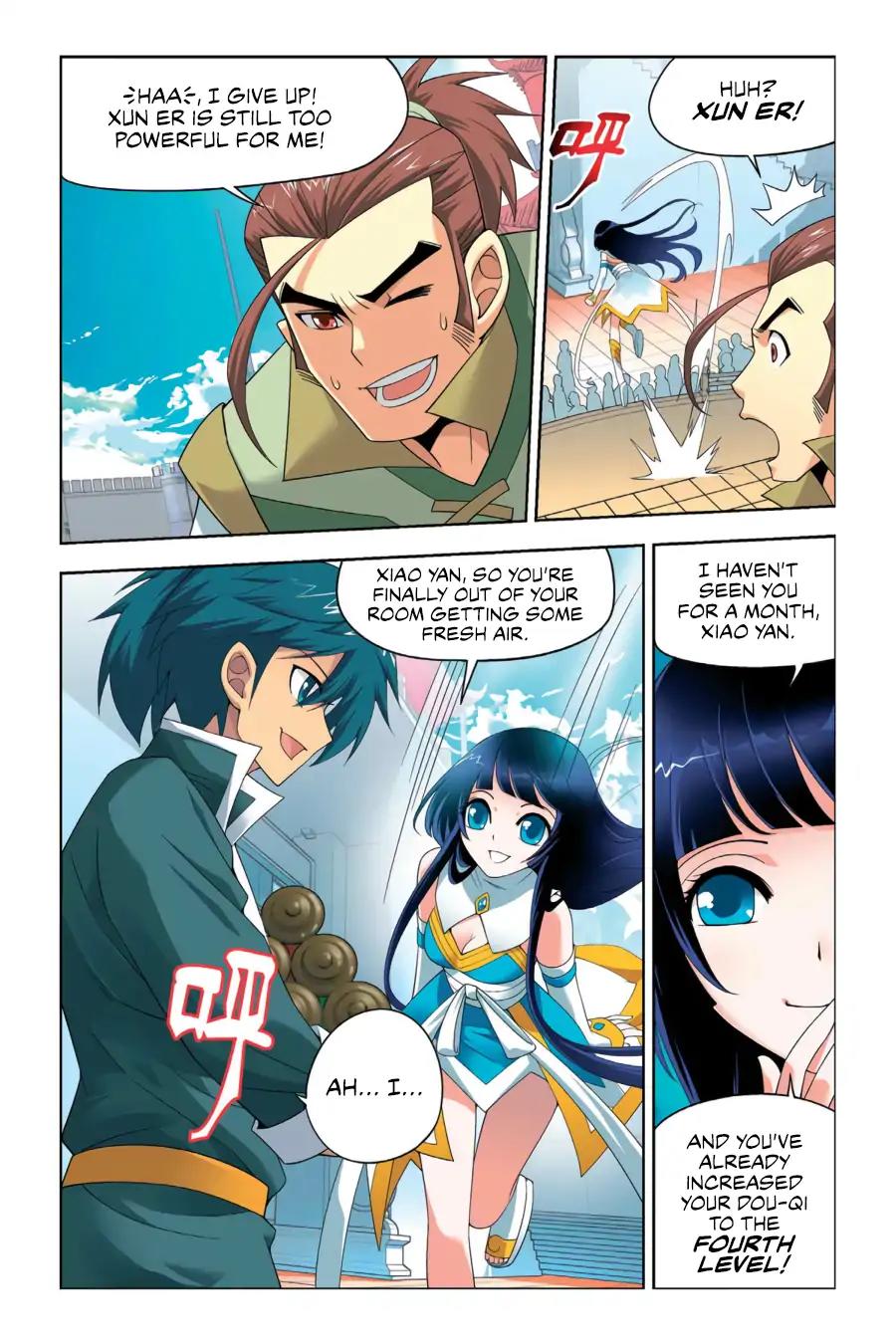 Doupo Cangqiong Chapter 7 page 4 - Chapter 7: Training