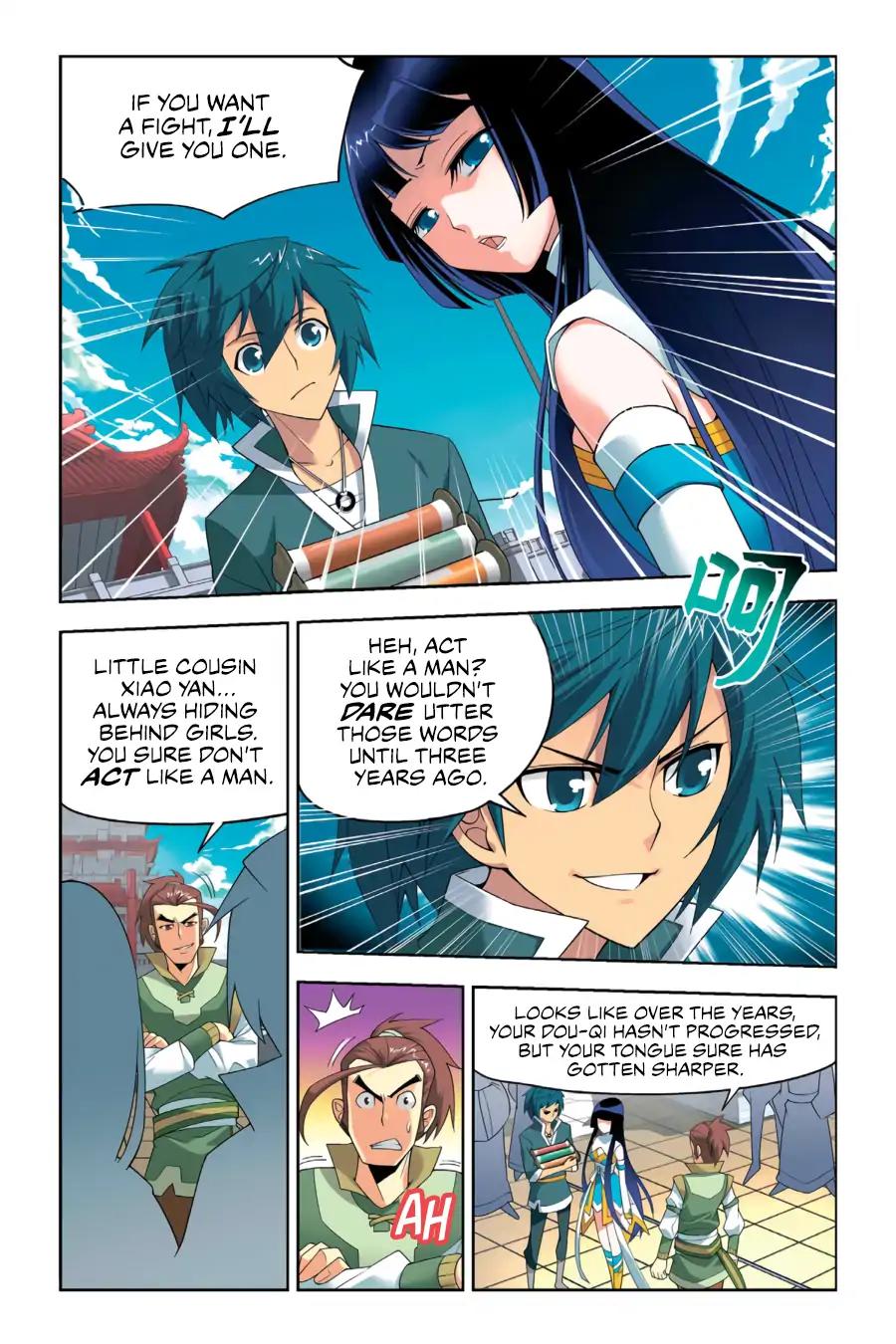 Doupo Cangqiong Chapter 7 page 6 - Chapter 7: Training