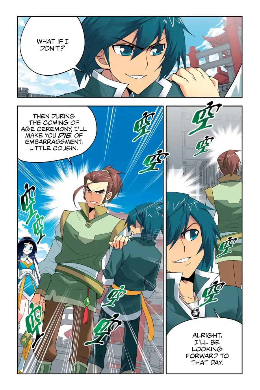 Doupo Cangqiong Chapter 7 page 8 - Chapter 7: Training