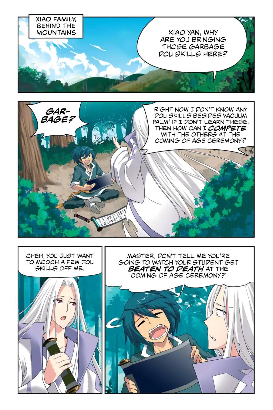 Doupo Cangqiong Chapter 7 page 9 - Chapter 7: Training