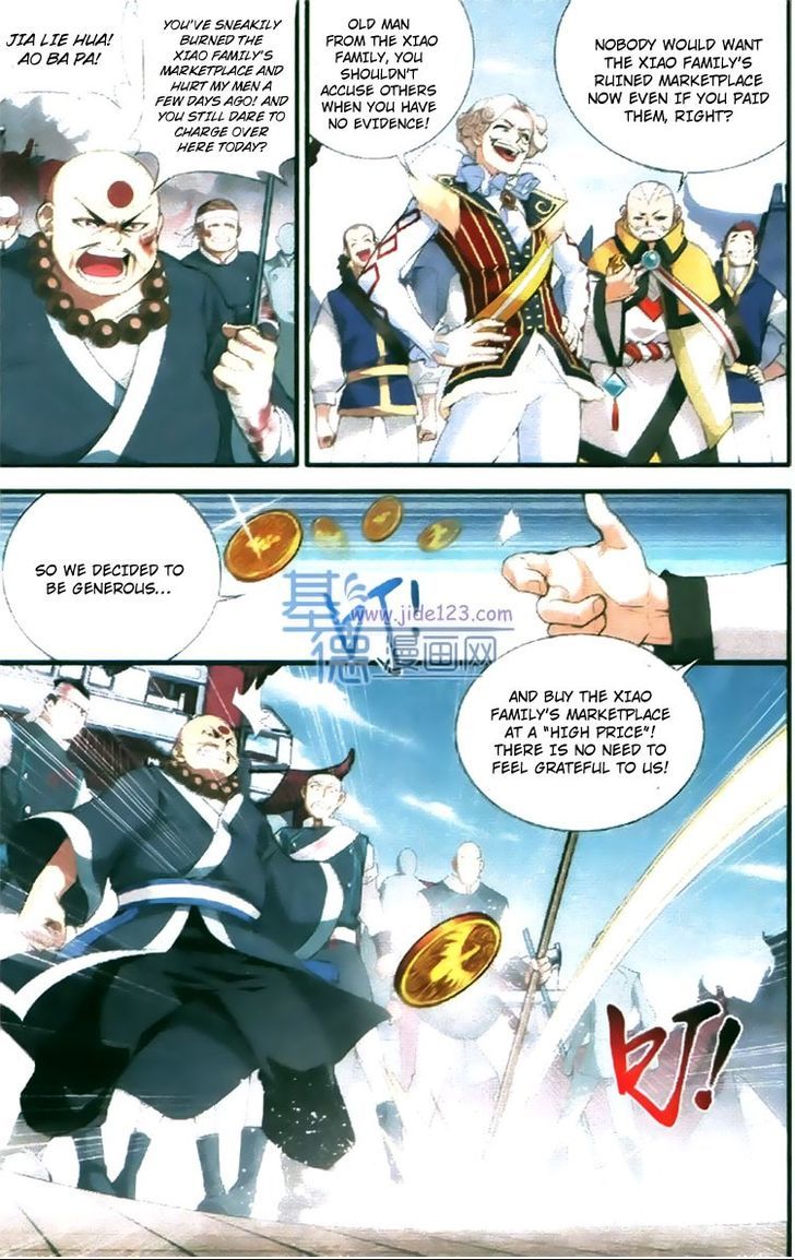 Doupo Cangqiong Chapter 84 page 3 - Chapter 84 : Mourning at Xiao Family