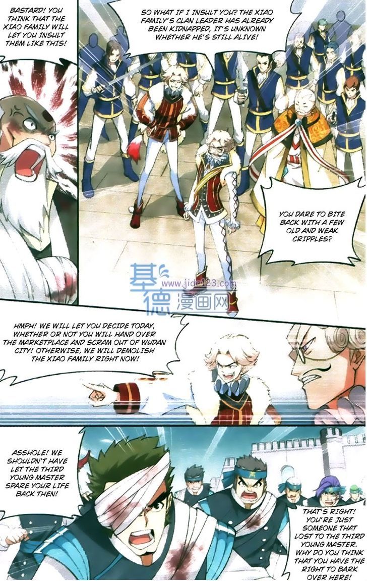 Doupo Cangqiong Chapter 84 page 4 - Chapter 84 : Mourning at Xiao Family