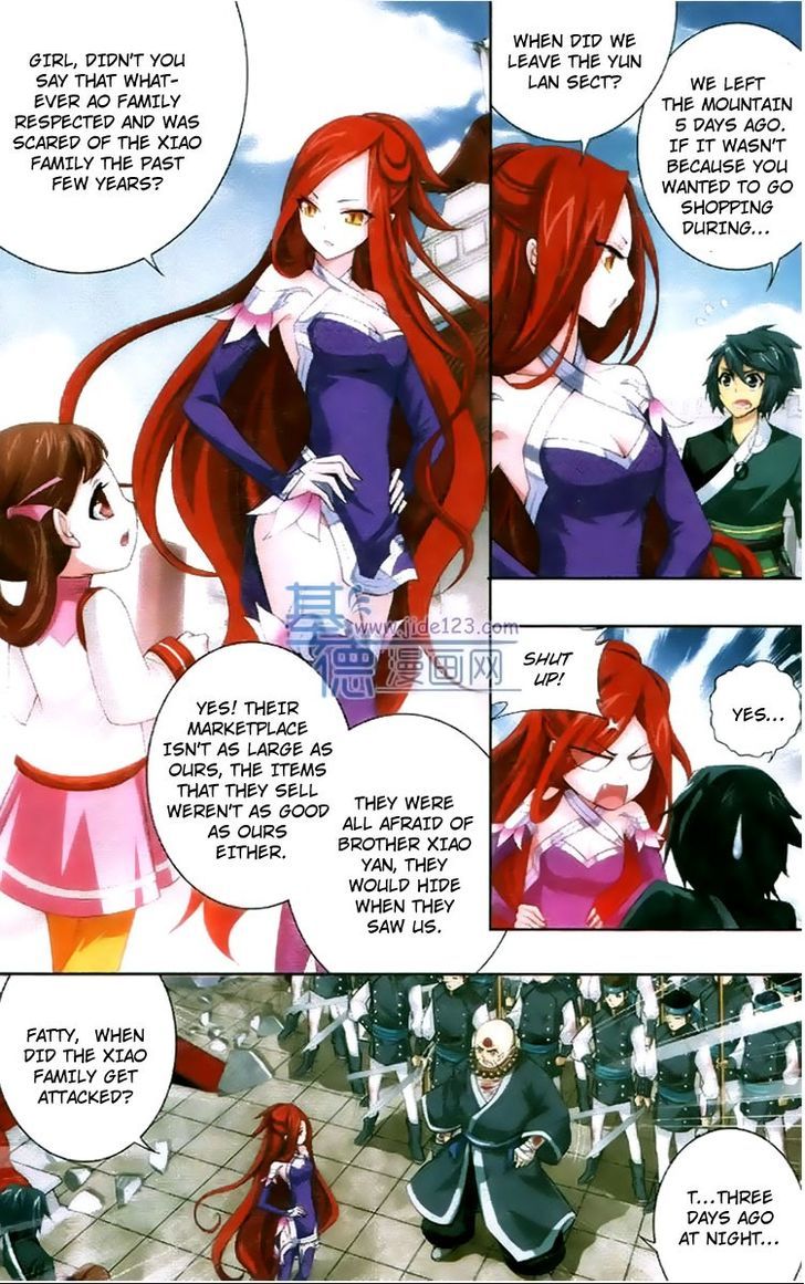 Doupo Cangqiong Chapter 85 page 15 - Chapter 85 : Succeeding His Father's Position