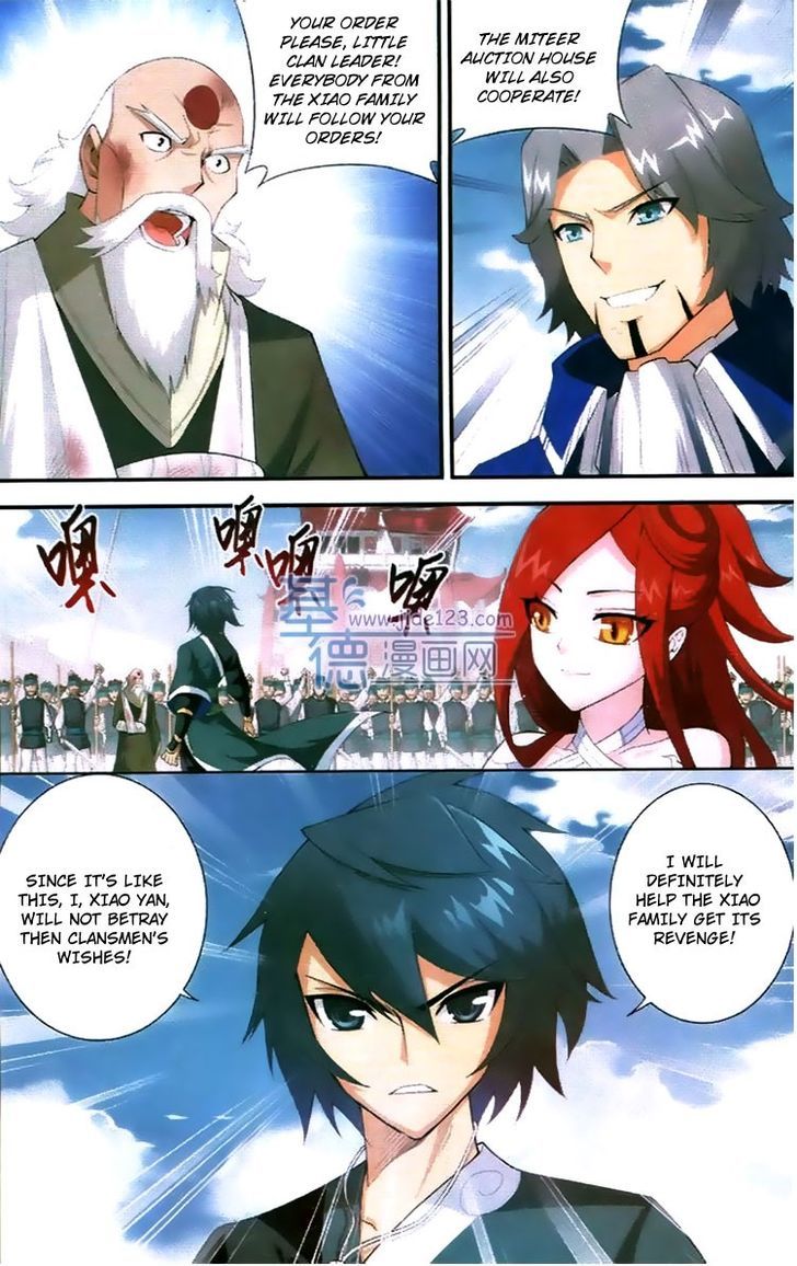 Doupo Cangqiong Chapter 85 page 21 - Chapter 85 : Succeeding His Father's Position