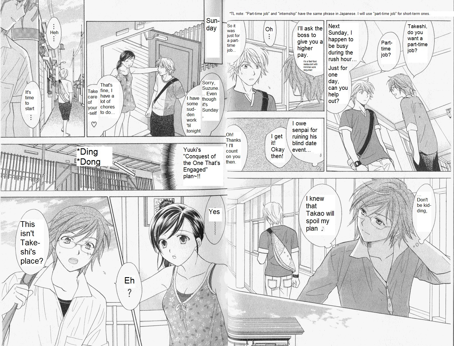 Dousei Recipe Chapter 29 page 4 - Chapter 29: Suzune in a Pinch