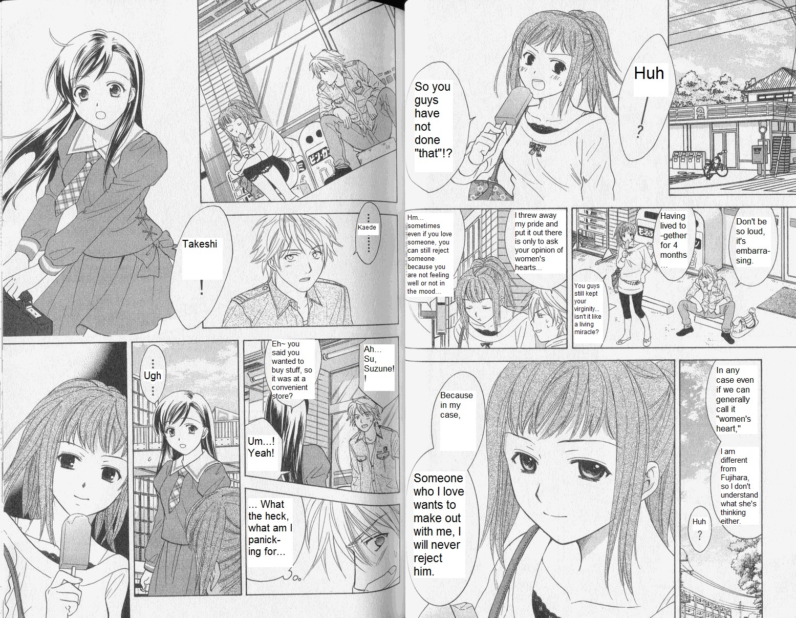 Dousei Recipe Chapter 30 page 12 - Chapter 30: First Experience! Strive