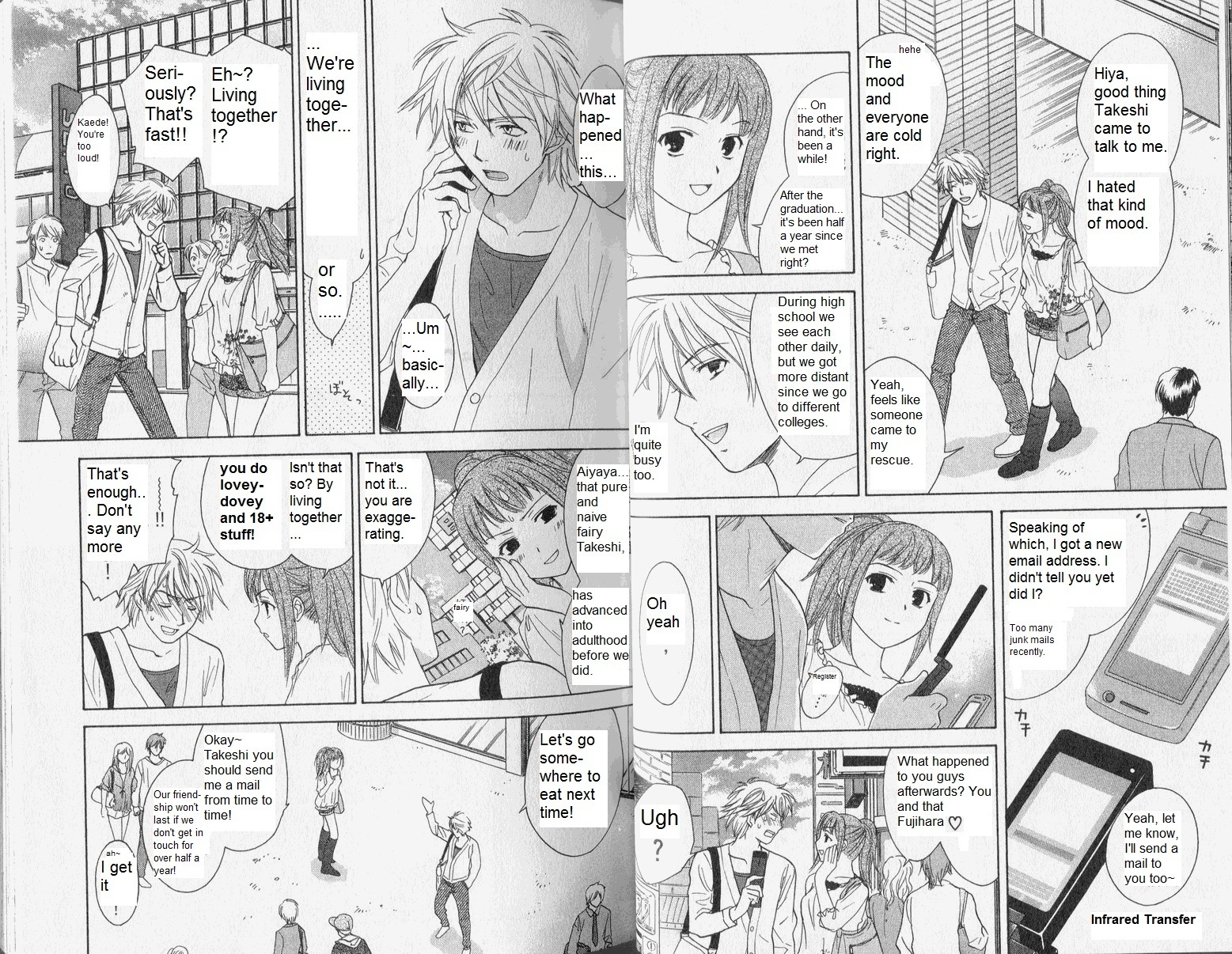 Dousei Recipe Chapter 30 page 4 - Chapter 30: First Experience! Strive