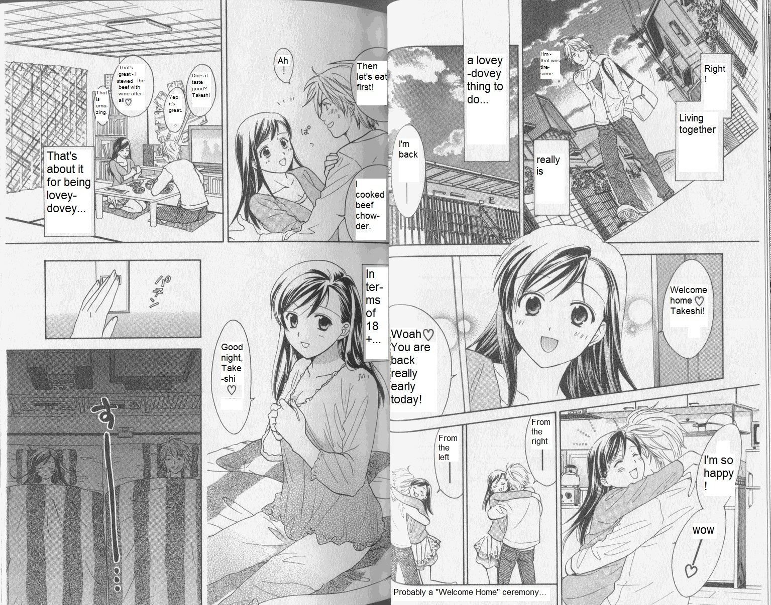 Dousei Recipe Chapter 30 page 5 - Chapter 30: First Experience! Strive