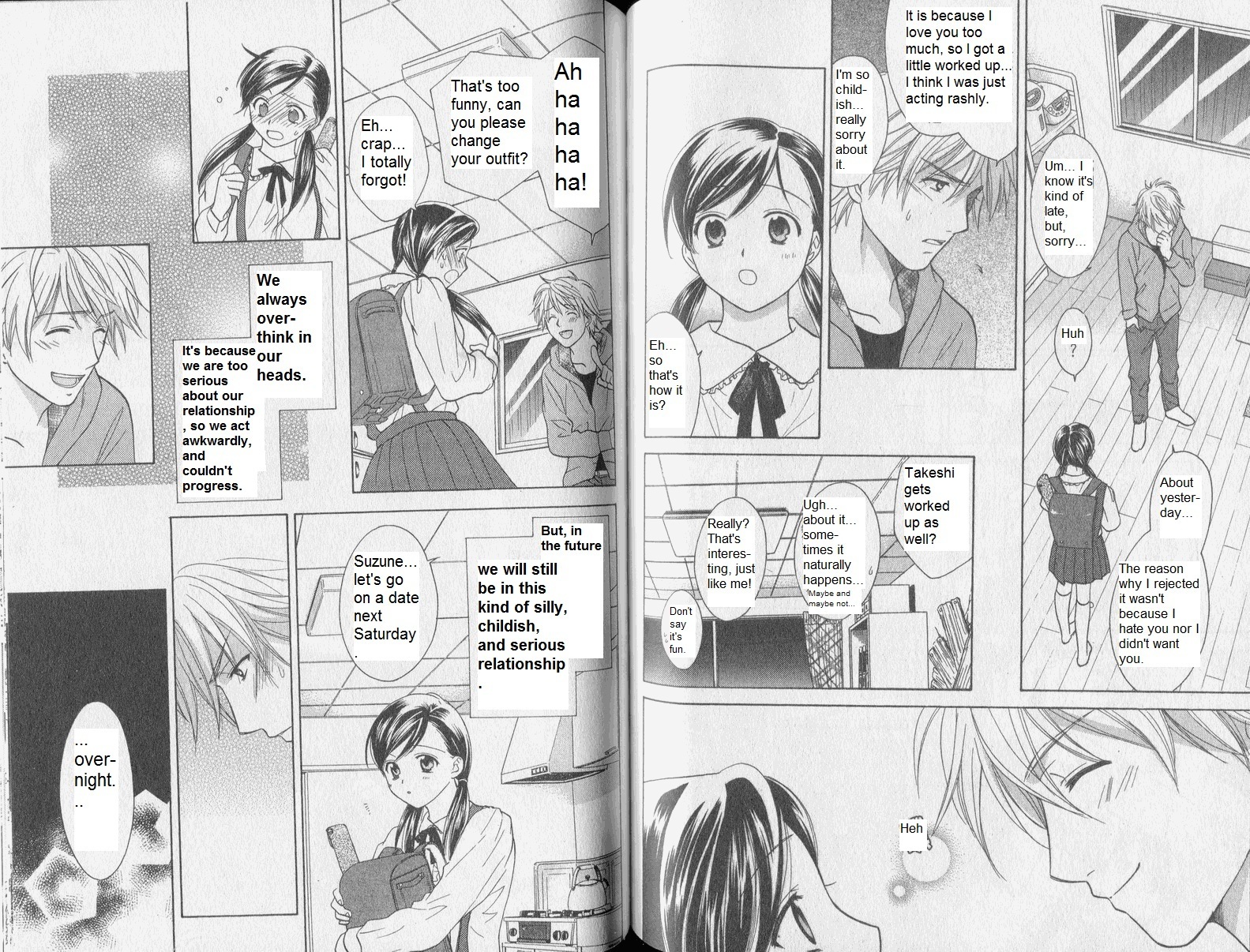 Dousei Recipe Chapter 33 page 5 - Chapter 33: Leave the Showdown to Next Saturday