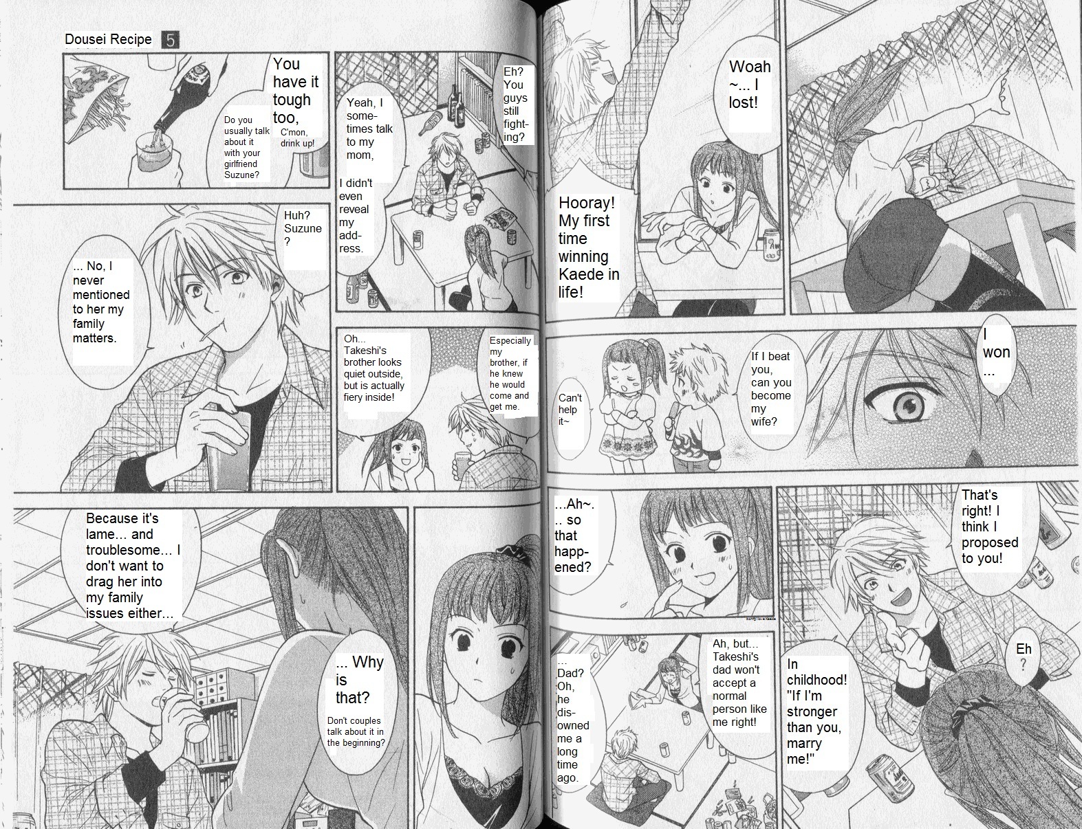 Dousei Recipe Chapter 35 page 9 - Chapter 35: Distance between the Two