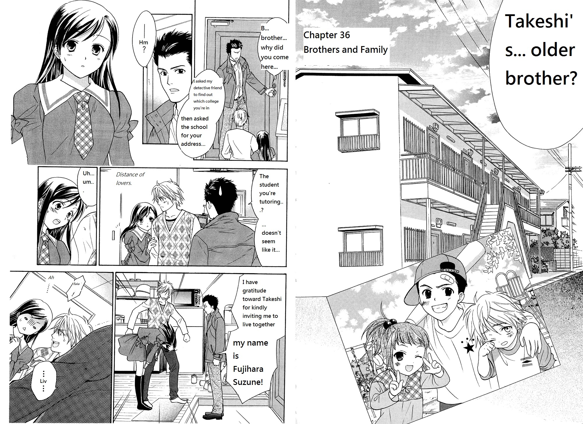 Dousei Recipe Chapter 36 page 2 - Chapter 36: Brothers and Family