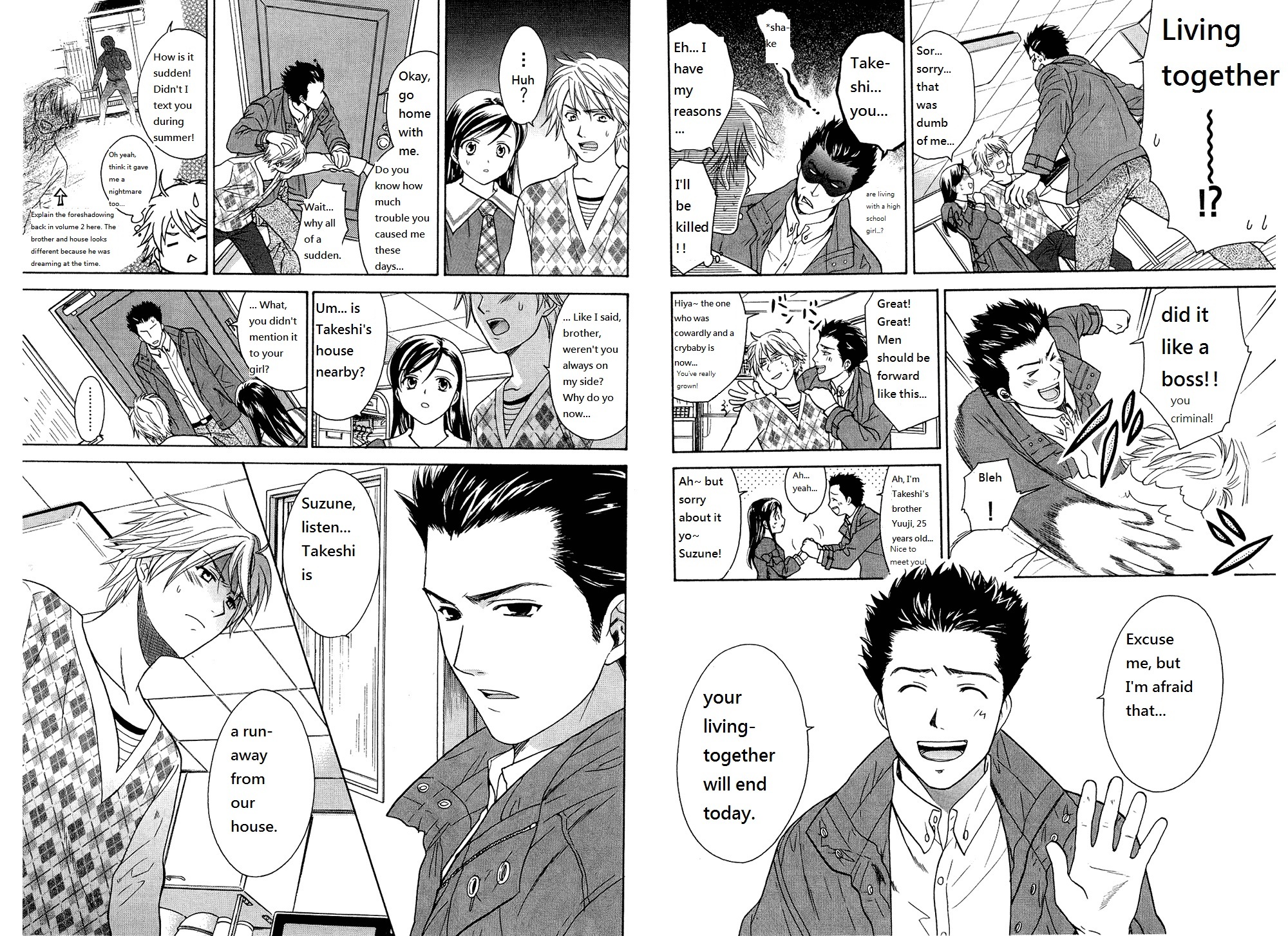 Dousei Recipe Chapter 36 page 3 - Chapter 36: Brothers and Family