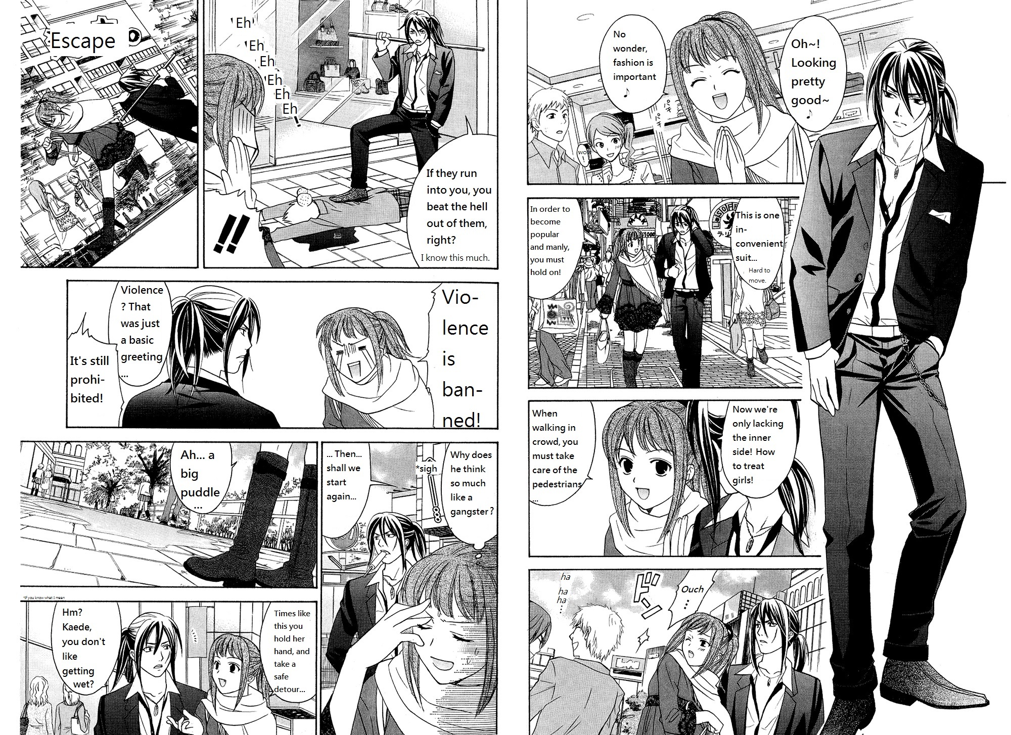 Dousei Recipe Chapter 37 page 6 - Chapter 37: Chivalrous Guy and Humane Girl