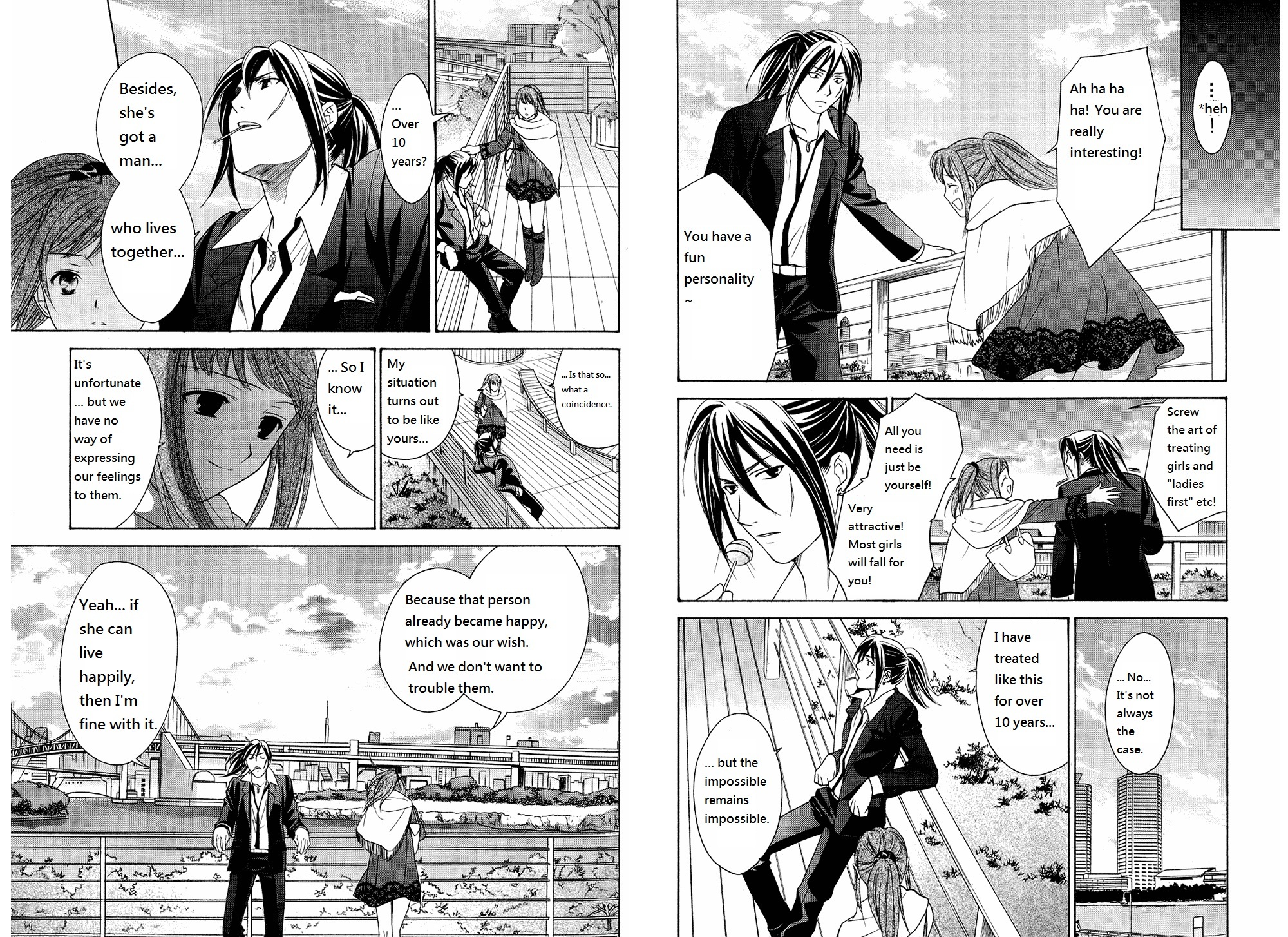 Dousei Recipe Chapter 37 page 9 - Chapter 37: Chivalrous Guy and Humane Girl