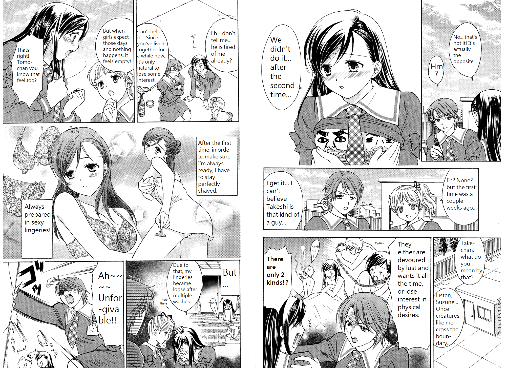Dousei Recipe Chapter 38 page 4 - Chapter 38: Girls Blossom
