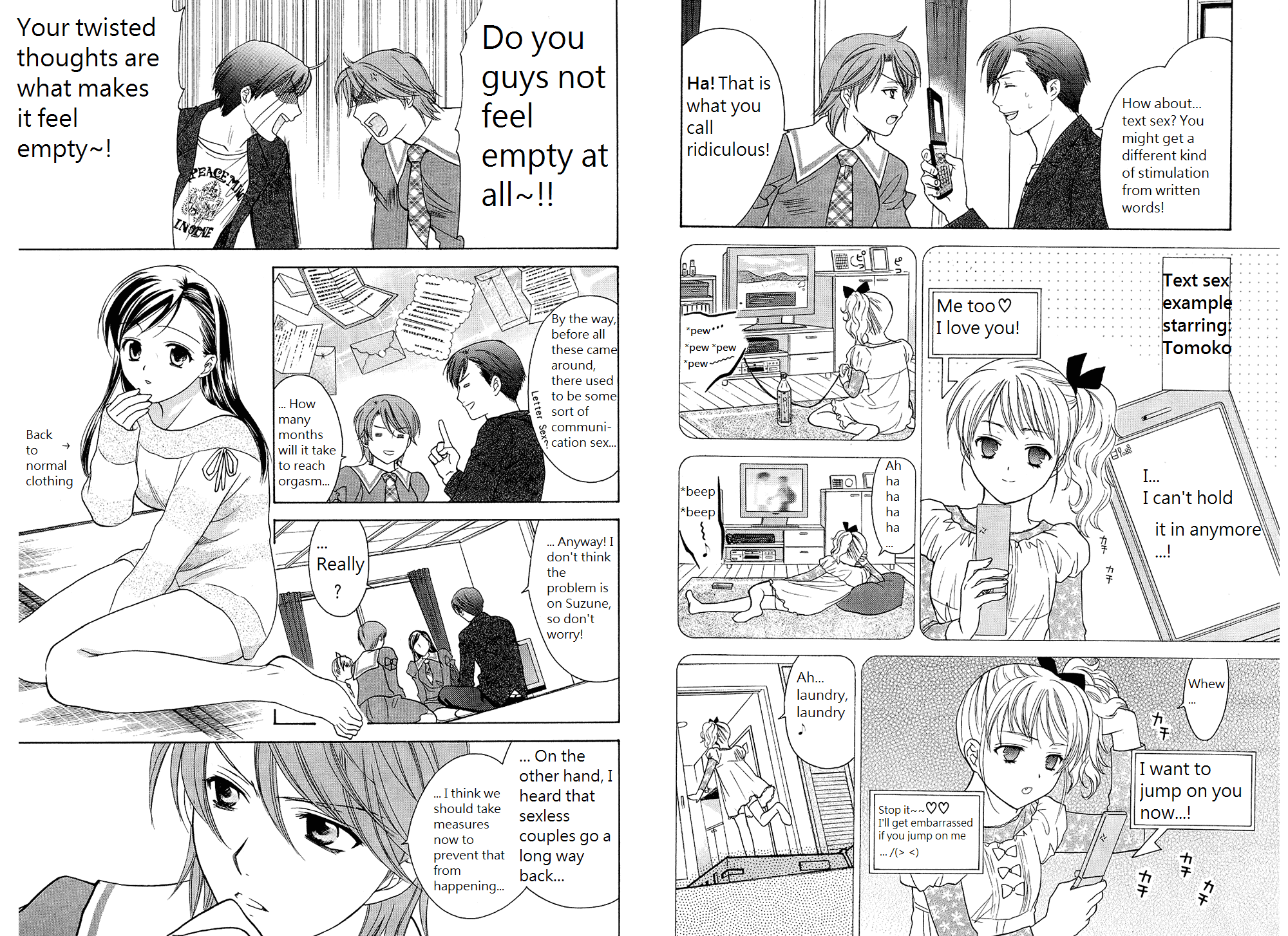 Dousei Recipe Chapter 38 page 8 - Chapter 38: Girls Blossom