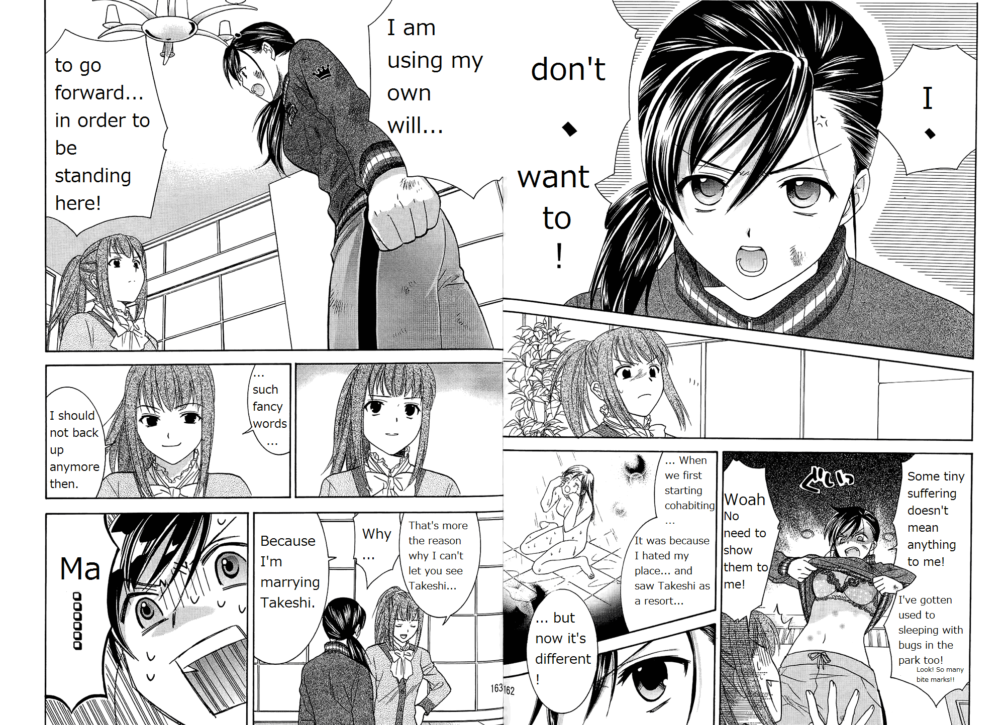 Dousei Recipe Chapter 48 page 8 - Chapter 48: Women's Tough Battle
