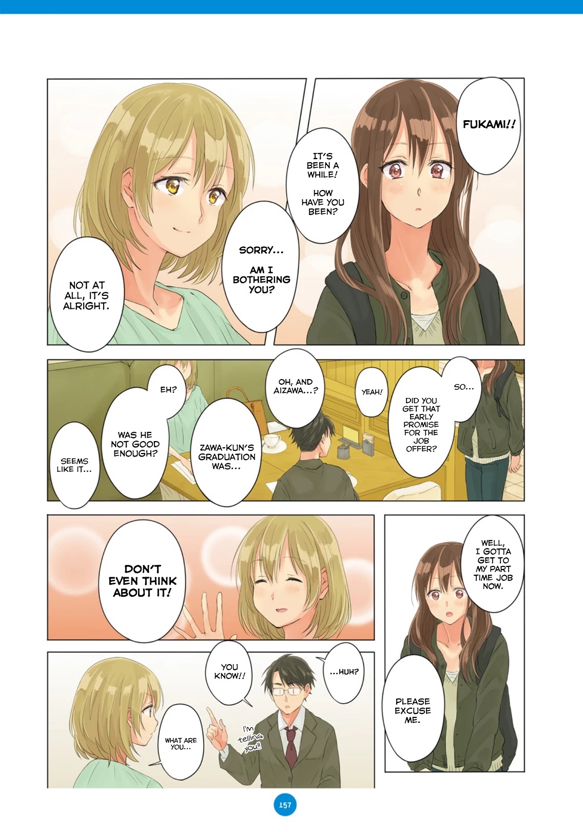 Dousei Seikatsu Chapter 11.5 page 3 - Chapter 11.5: ~Encounter~