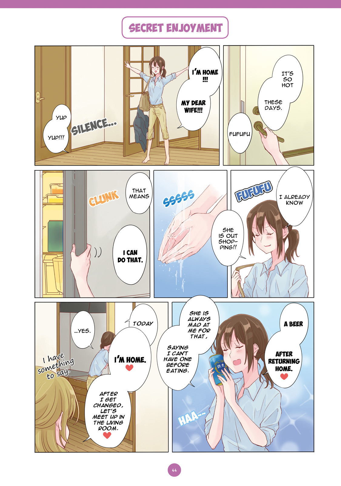 Dousei Seikatsu Chapter 4 page 3 - Chapter 4: Day 4