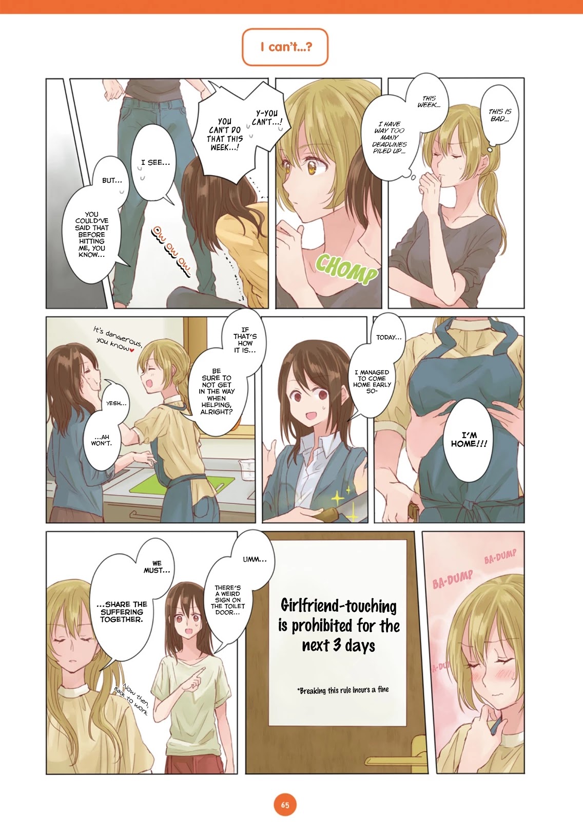 Dousei Seikatsu Chapter 5 page 9 - Chapter 5: Day 5