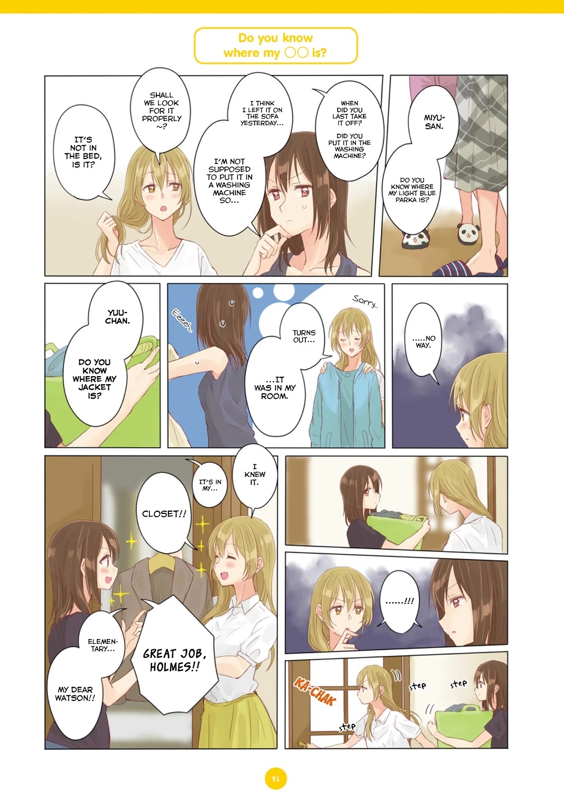Dousei Seikatsu Chapter 7 page 7 - Chapter 7: Day 7