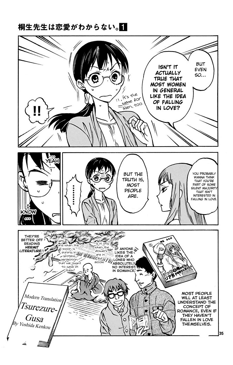 Dousei Sensei wa Renai ga Wakaranai. Chapter 1 page 35 - Chapter 1