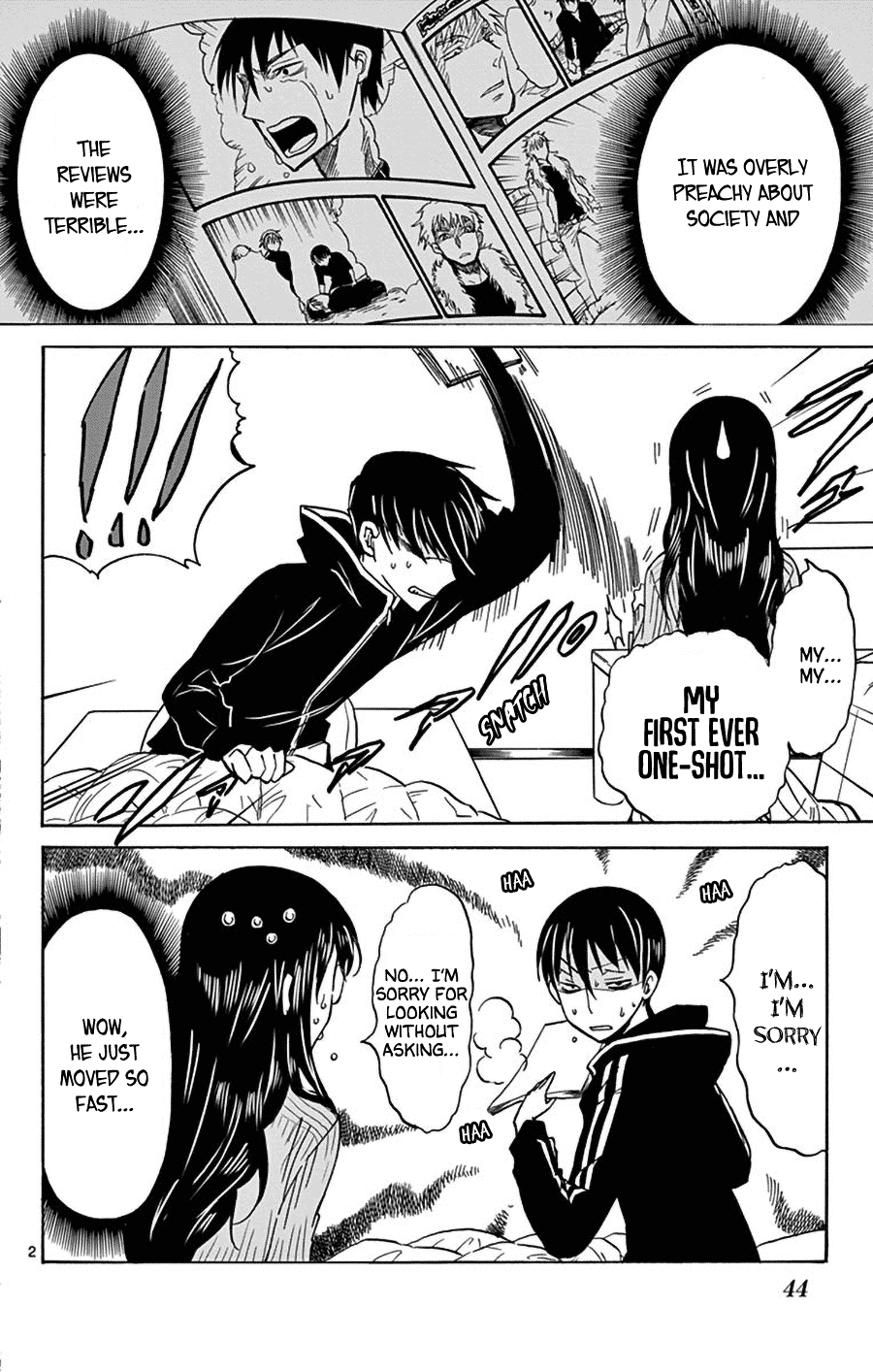 Dousei Sensei wa Renai ga Wakaranai. Chapter 10 page 2 - Chapter 10
