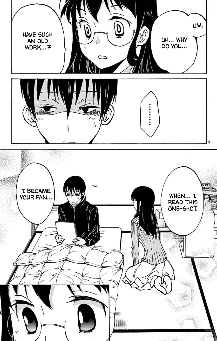 Dousei Sensei wa Renai ga Wakaranai. Chapter 10 page 3 - Chapter 10