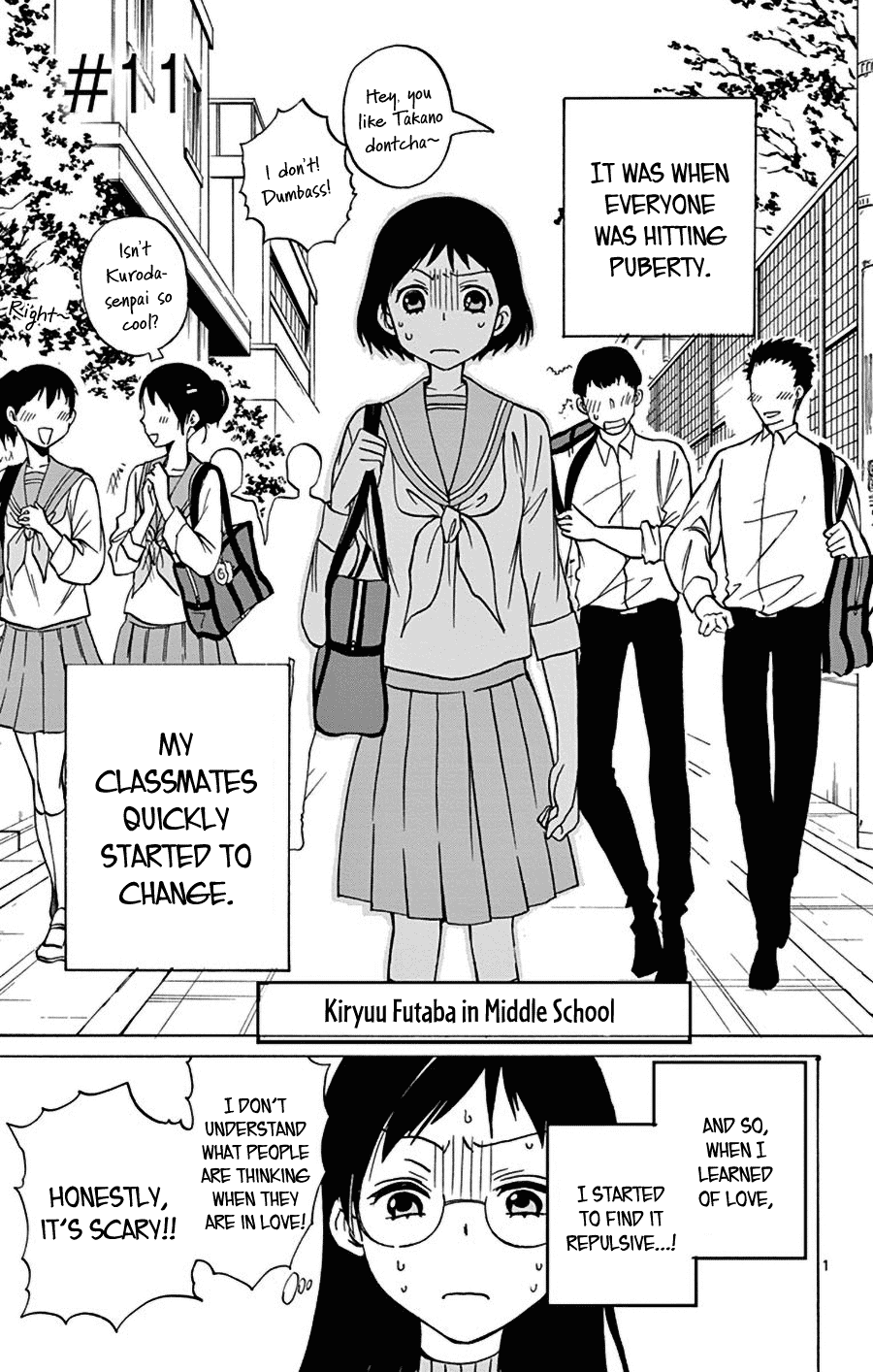 Dousei Sensei wa Renai ga Wakaranai. Chapter 11 page 2 - Chapter 11