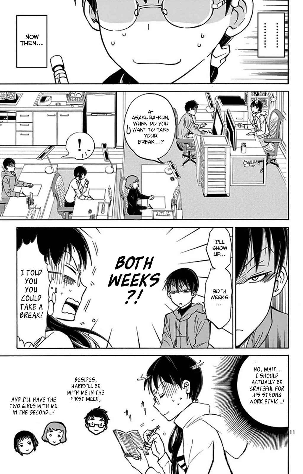 Dousei Sensei wa Renai ga Wakaranai. Chapter 2 page 11 - Chapter 2